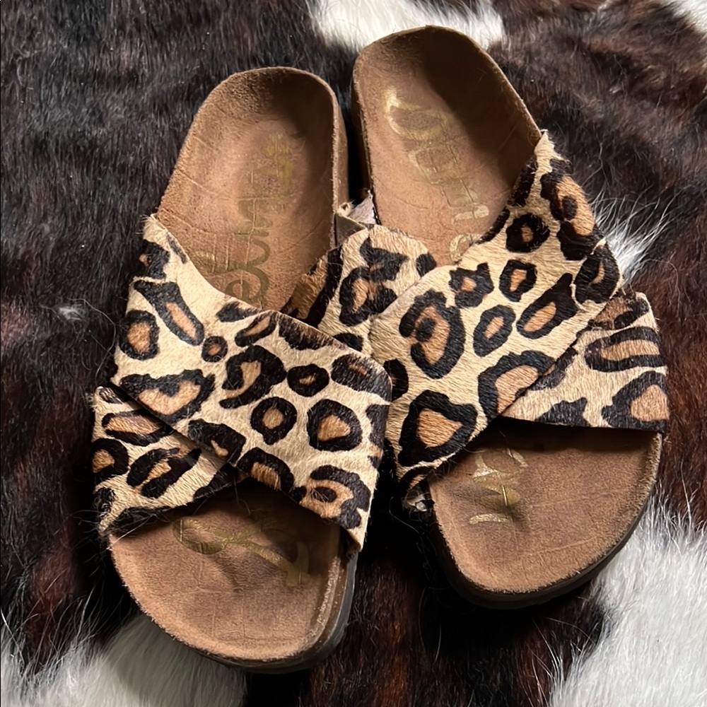 Leopard Print Women's Sandals